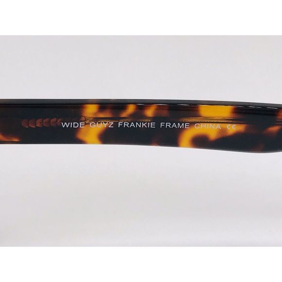 New Wide Guyz Tortoise FRANKIE Eyeglasses 58mm for The Stylish Large Man - Picture 6 of 12